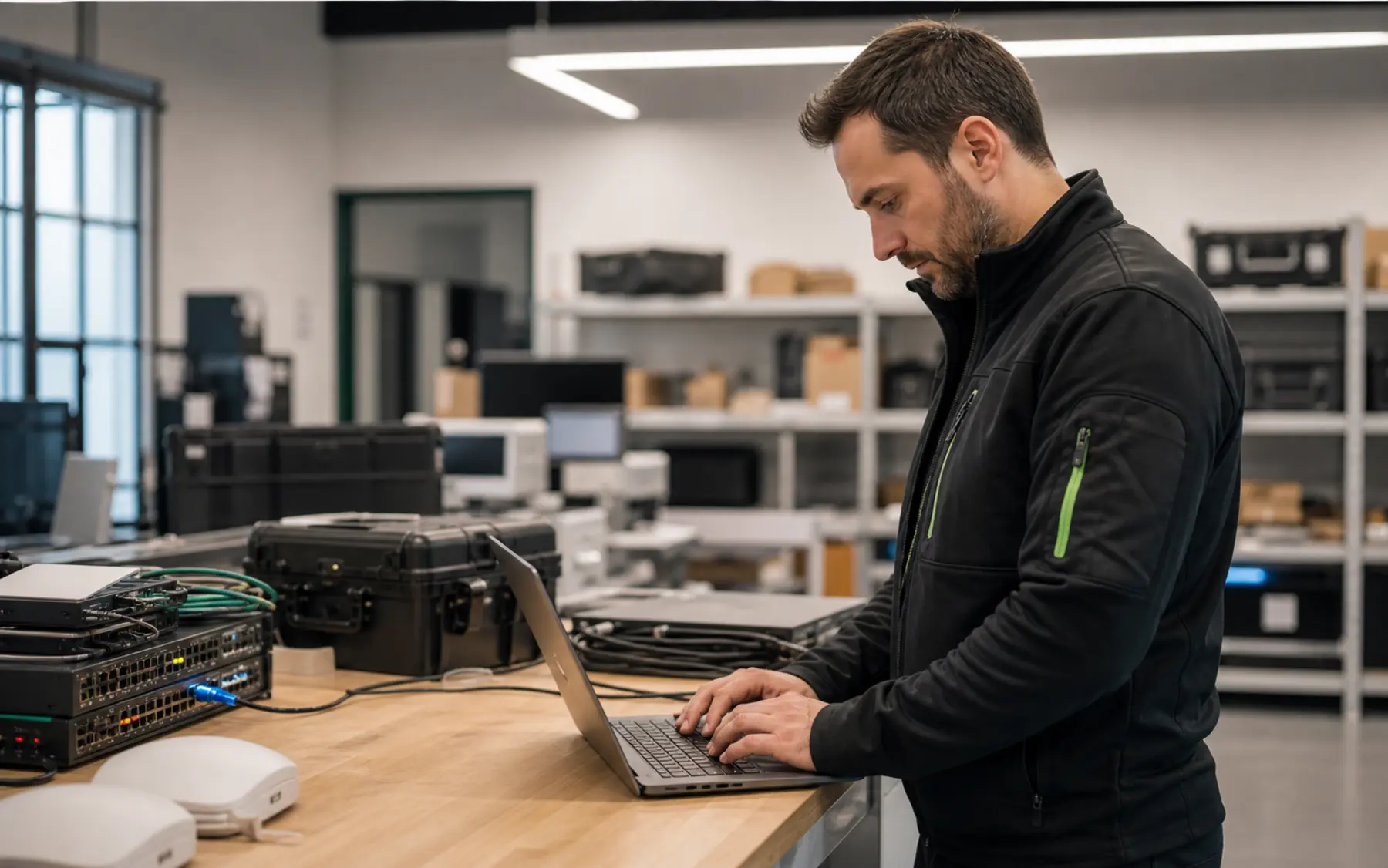 Préparation d’un déploiement informatique terrain